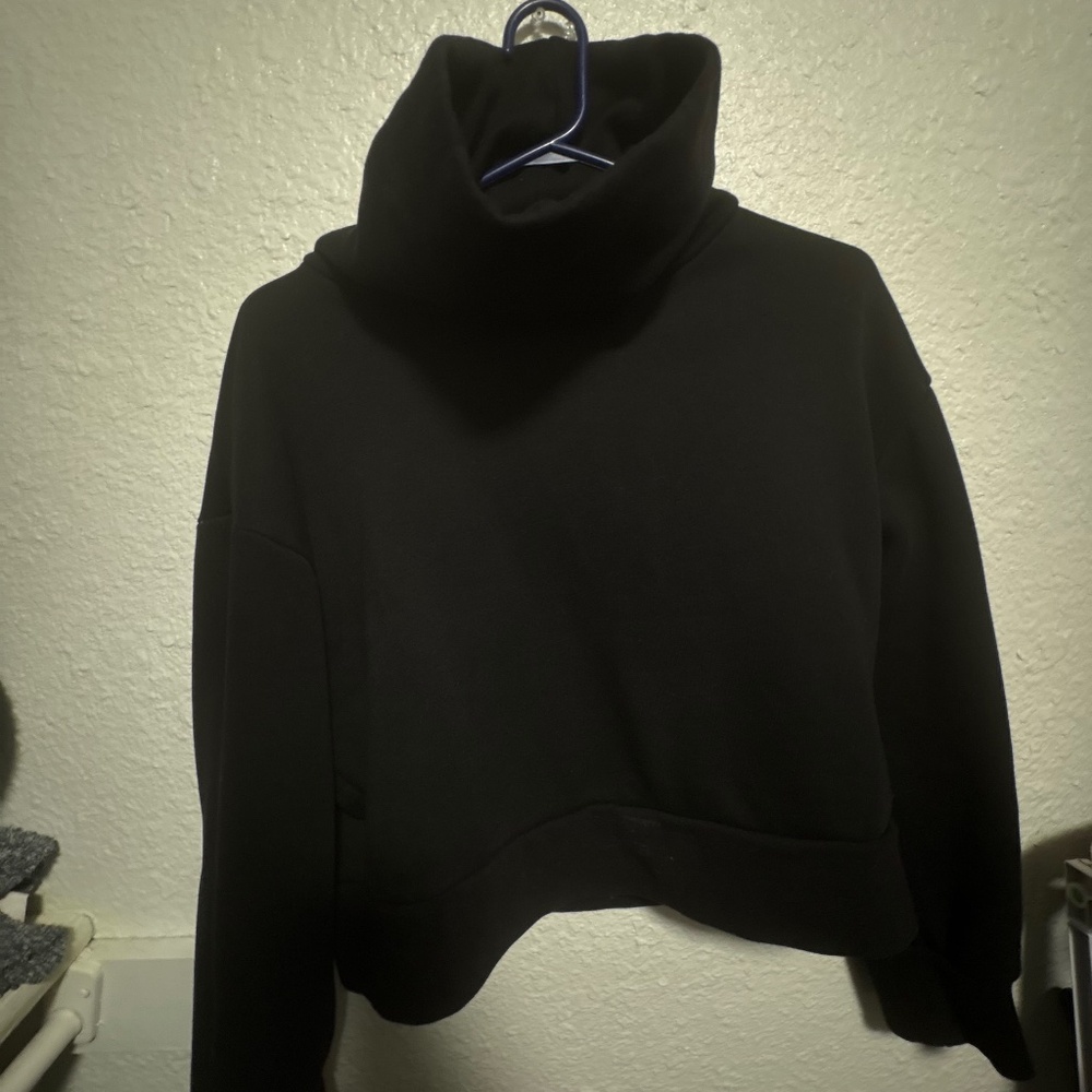 Black Zara Turtleneck Sweater